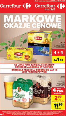 Leták Carrefour Polsko 7.7.-19.7.2025 - Značkové obchody