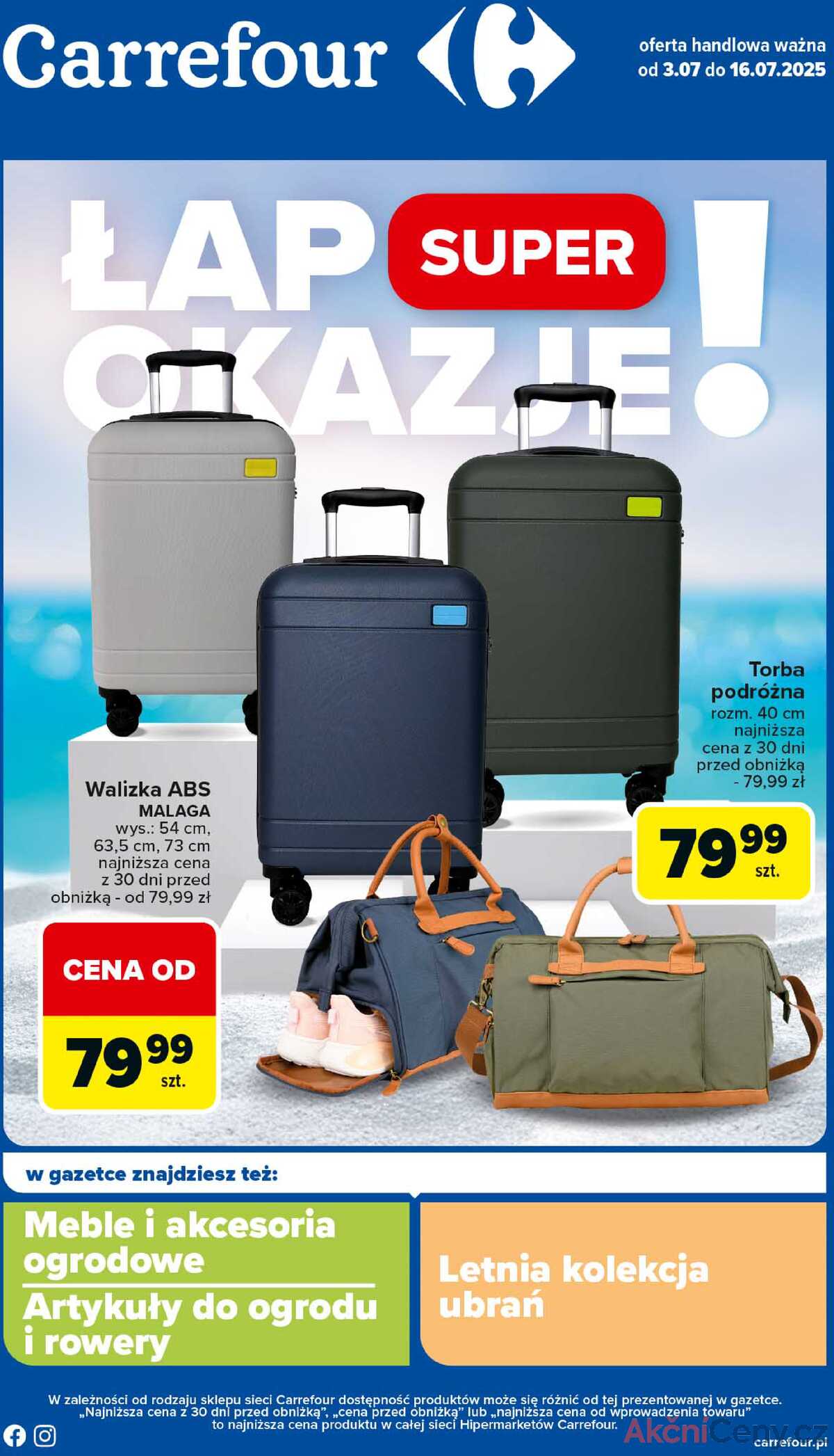 Leták Carrefour Polsko 3.7.-16.7.2025 - Super nabídky od čtvrtka strana 1