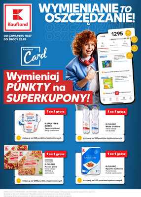 Leták Kaufland Polsko 10.7.-23.7.2025