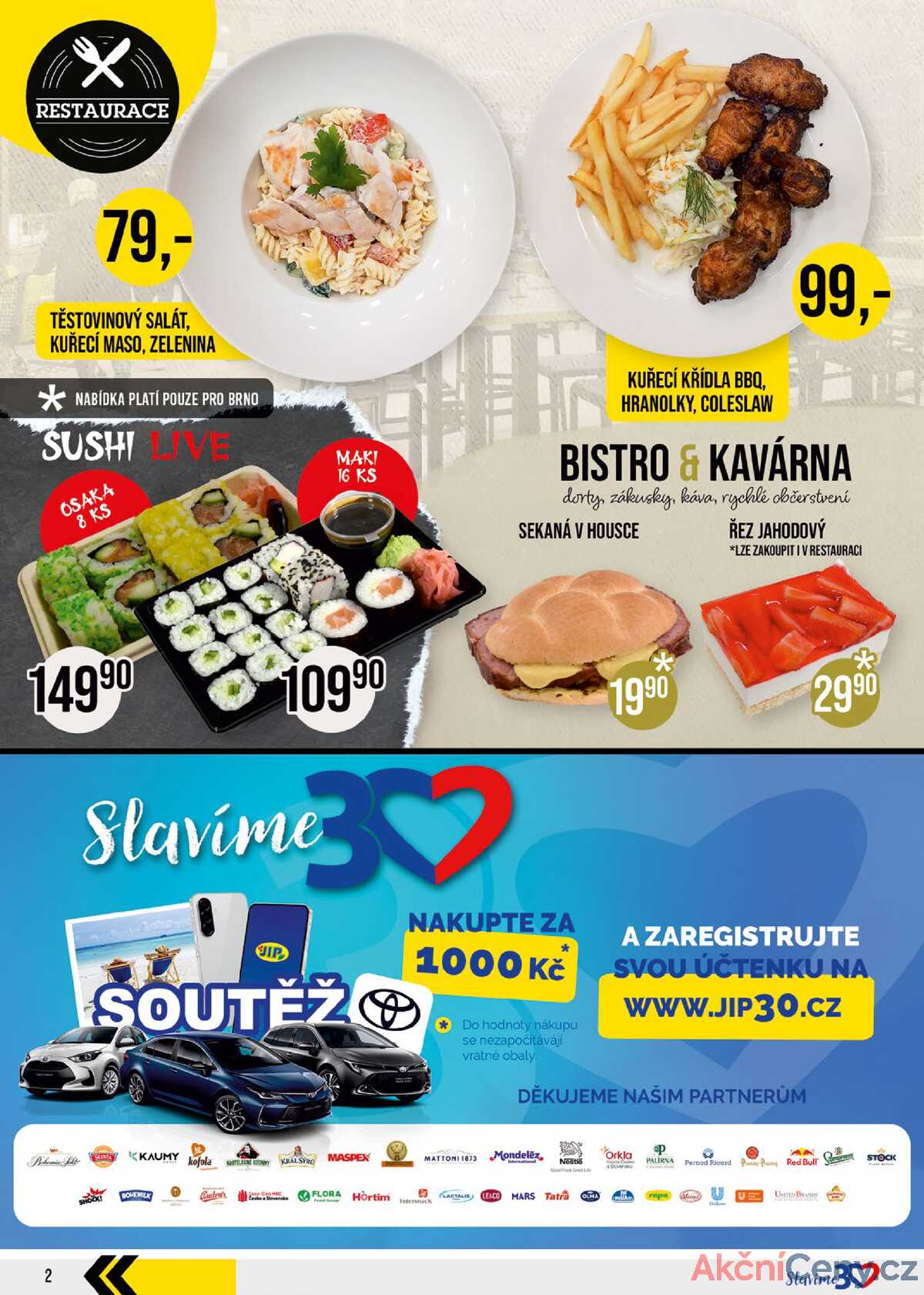 JIP Cash & Carry Brno, Praha, Ostrava od 9.7. do 15.7.2025 strana 2