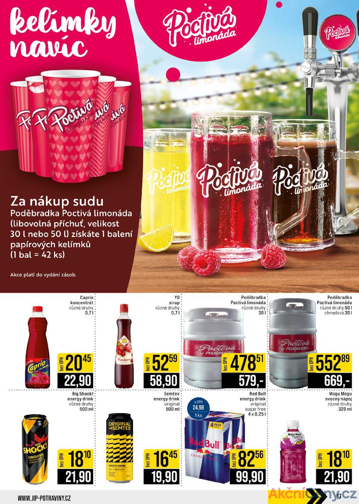JIP Cash & Carry Jilemnice, Pardubice, Ostrava, Karlovy Vary, Olomouc a Zlín od 9.7. do 15.7.2025 strana 17
