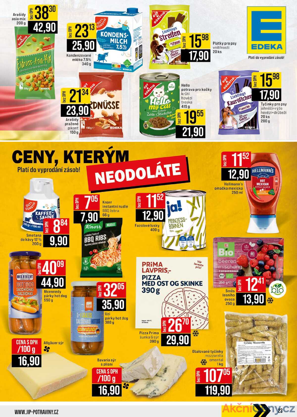 JIP Cash & Carry Jilemnice, Pardubice, Ostrava, Karlovy Vary, Olomouc a Zlín od 9.7. do 15.7.2025 strana 23