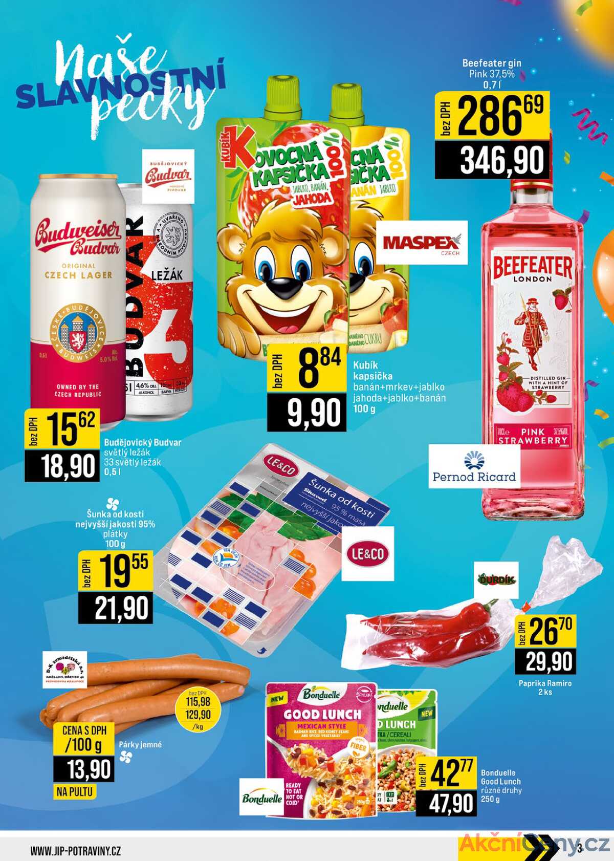 JIP Cash & Carry České Budějovice, Most, Náchod, Polička, Sušice a Svoboda nad Úpou od 9.7. do 15.7.2025 strana 3