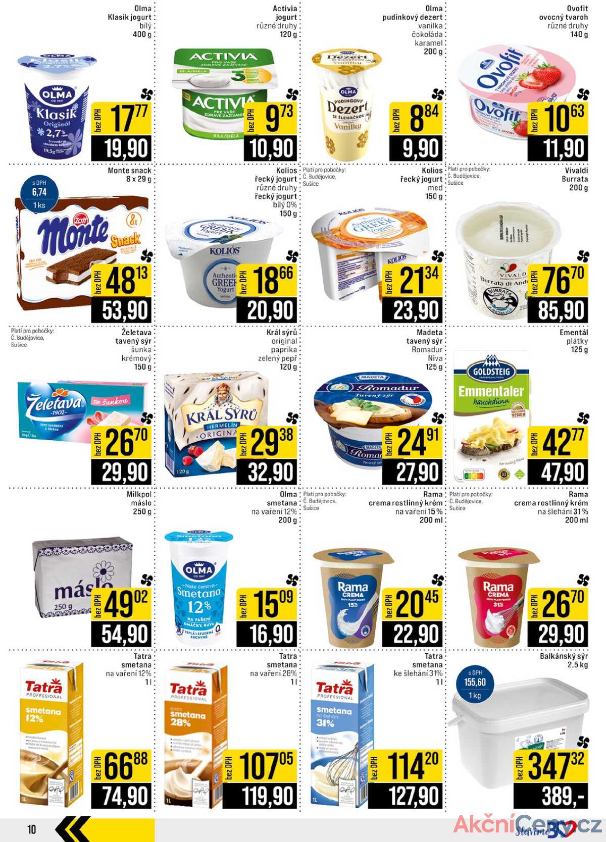 JIP Cash & Carry České Budějovice, Most, Náchod, Polička, Sušice a Svoboda nad Úpou od 9.7. do 15.7.2025 strana 10