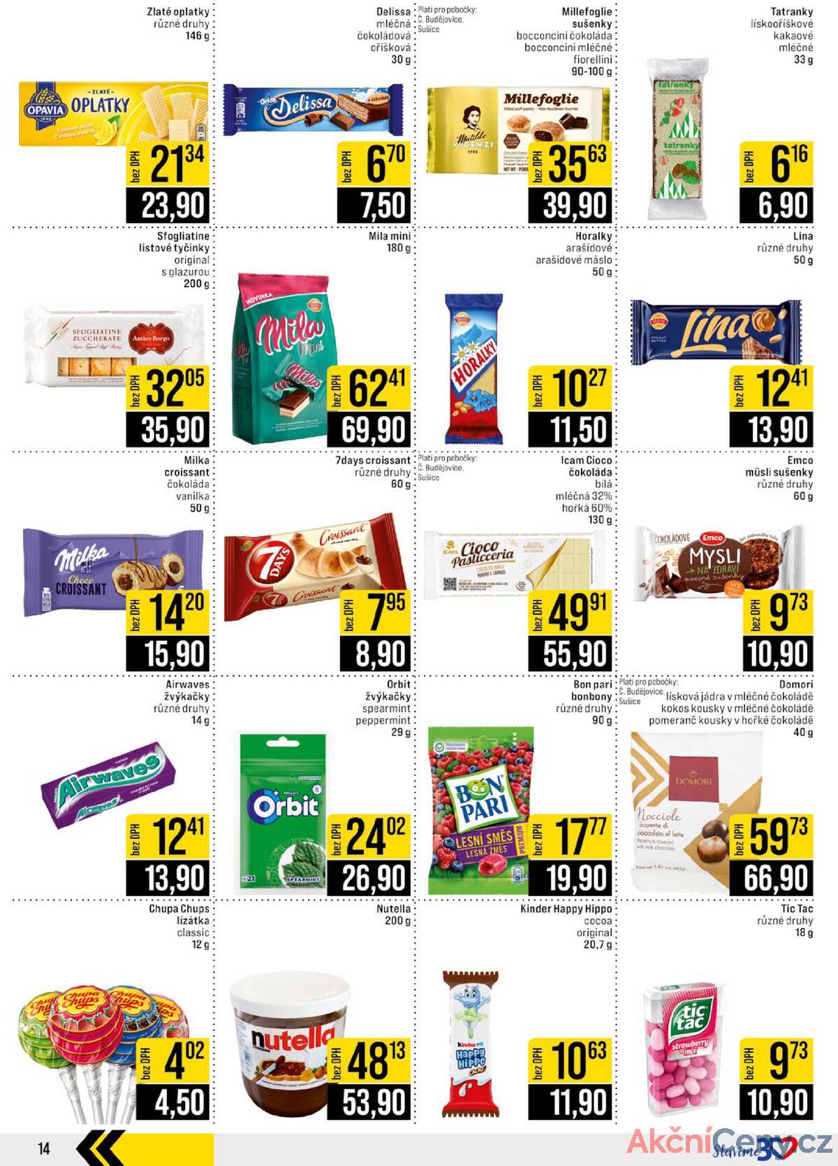 JIP Cash & Carry České Budějovice, Most, Náchod, Polička, Sušice a Svoboda nad Úpou od 9.7. do 15.7.2025 strana 14
