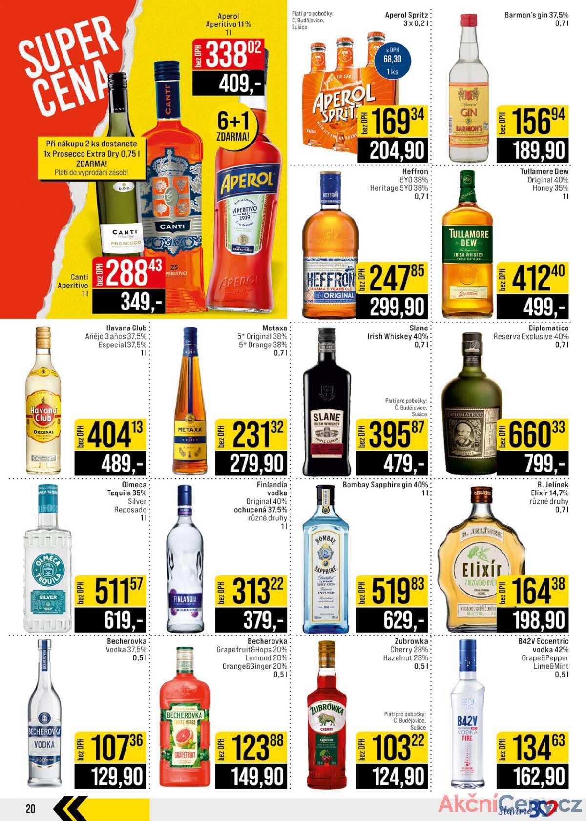 JIP Cash & Carry České Budějovice, Most, Náchod, Polička, Sušice a Svoboda nad Úpou od 9.7. do 15.7.2025 strana 20