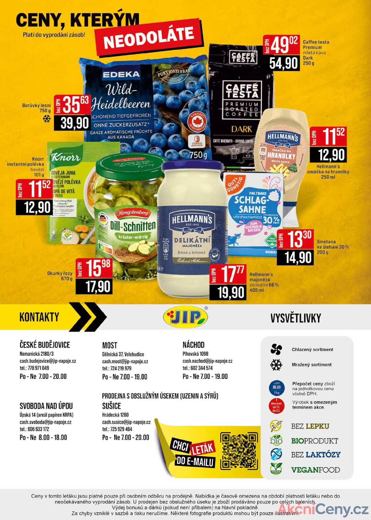JIP Cash & Carry České Budějovice, Most, Náchod, Polička, Sušice a Svoboda nad Úpou od 9.7. do 15.7.2025 strana 24