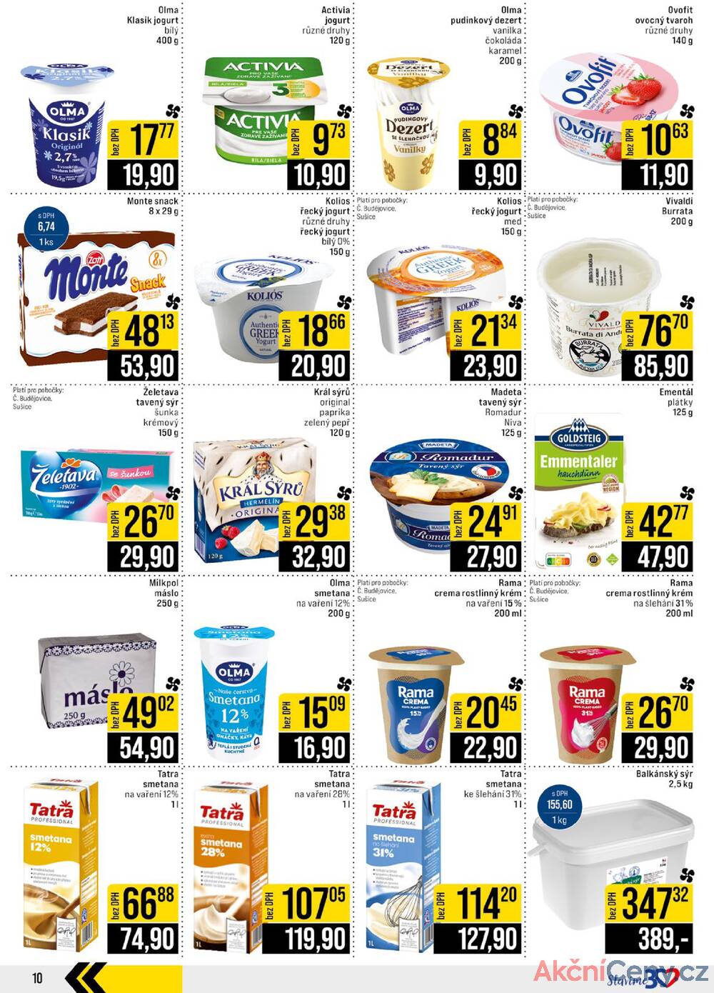 Leták JIP - JIP Cash & Carry České Budějovice, Most, Náchod, Polička, Sušice a Svoboda nad Úpou od 9.7. do 15.7.2025 - strana 10 Leták JIP - JIP Cash & Carry České Budějovice, Most, Náchod, Polička, Sušice a Svoboda nad Úpou od 9.7. do 15.7.2025 - strana 10