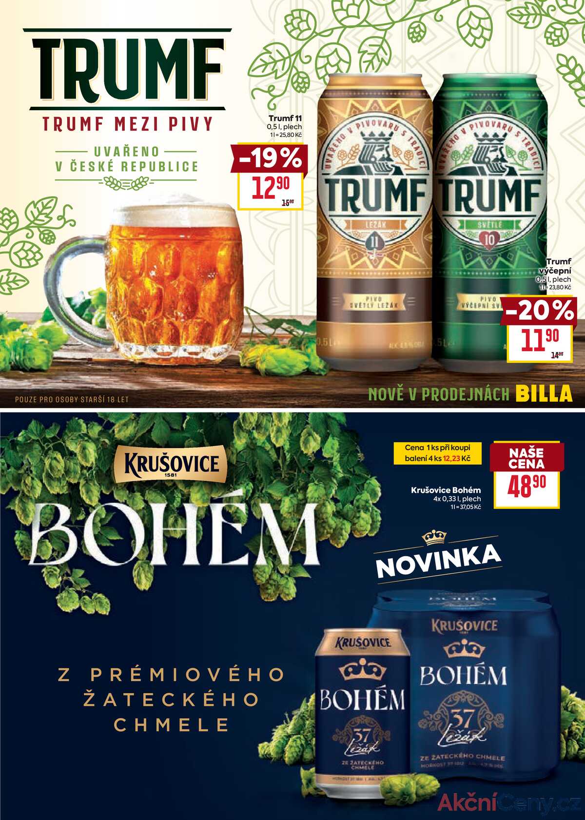 Billa katalog Pivo od 16.7. do 30.9.2025 strana 3