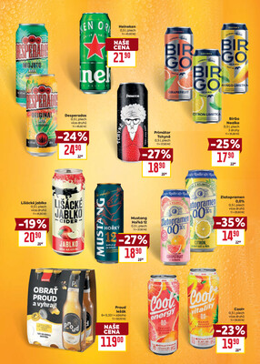 Billa katalog Pivo od 16.7. do 30.9.2025