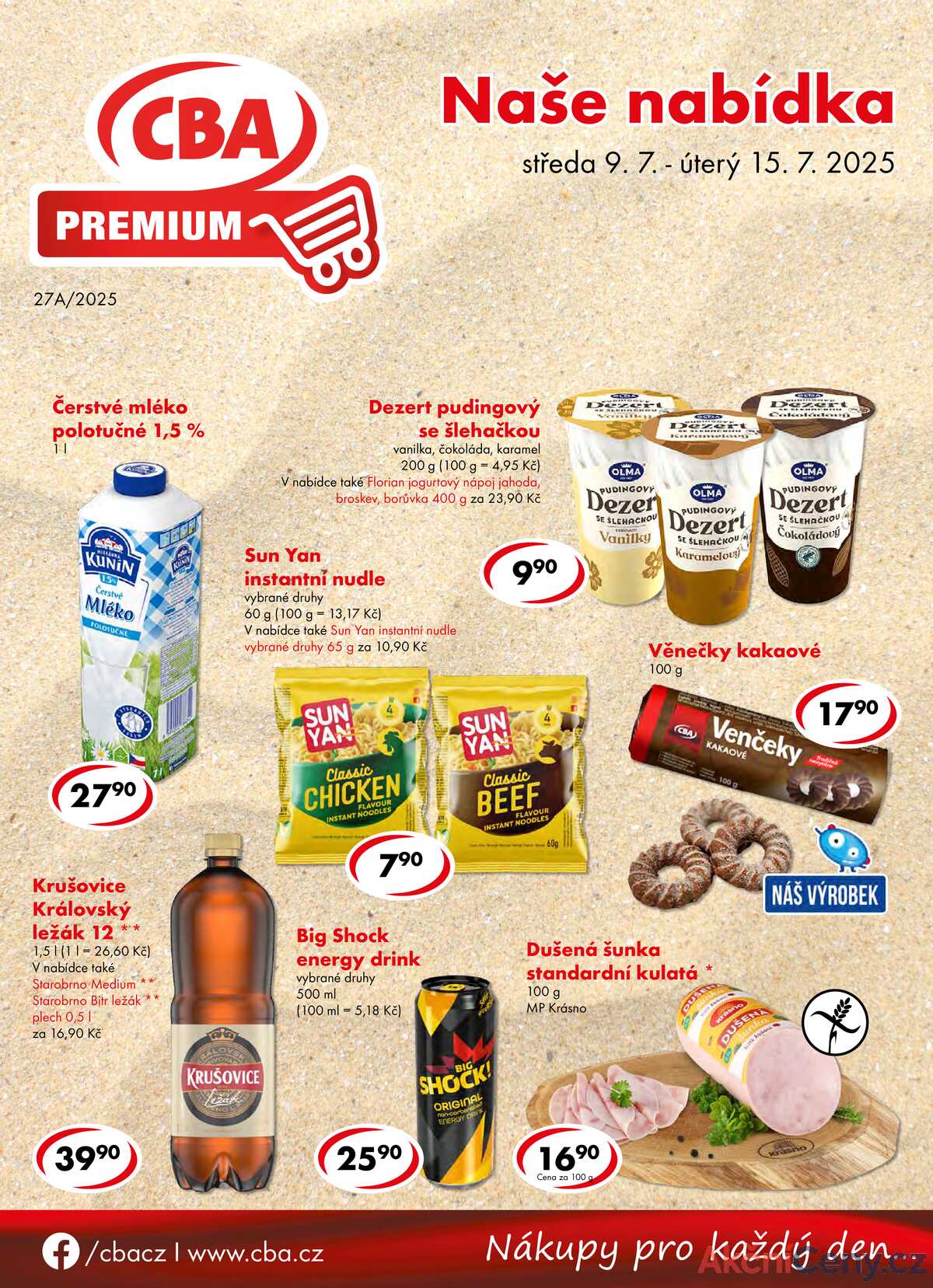 CBA Premium od 9.7. do 20.7.2025 strana 1