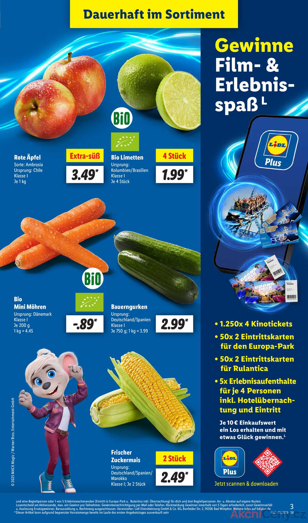 Leták Lidl Německo 14.7.-19.7.2025 strana 3