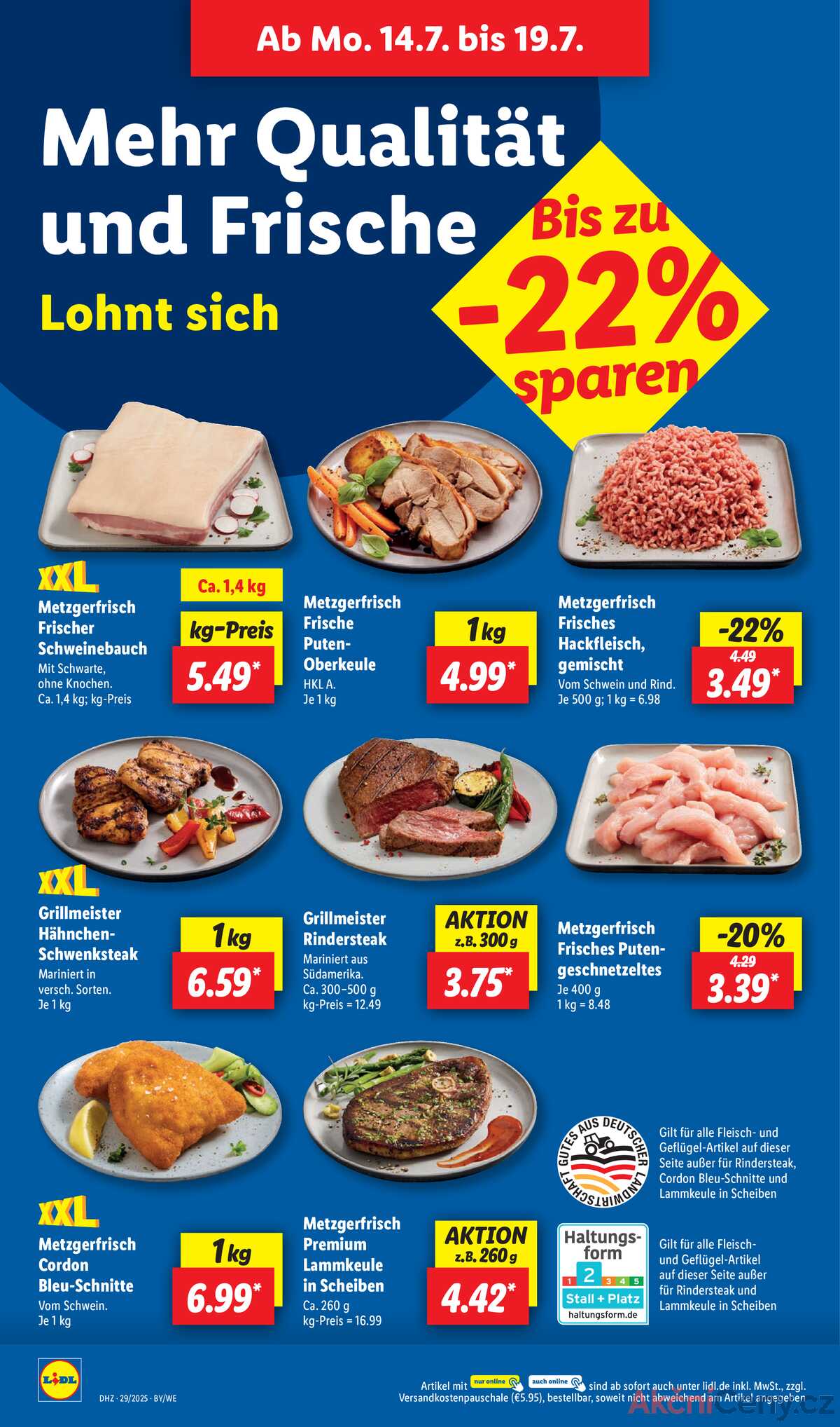 Leták Lidl Německo 14.7.-19.7.2025 strana 4