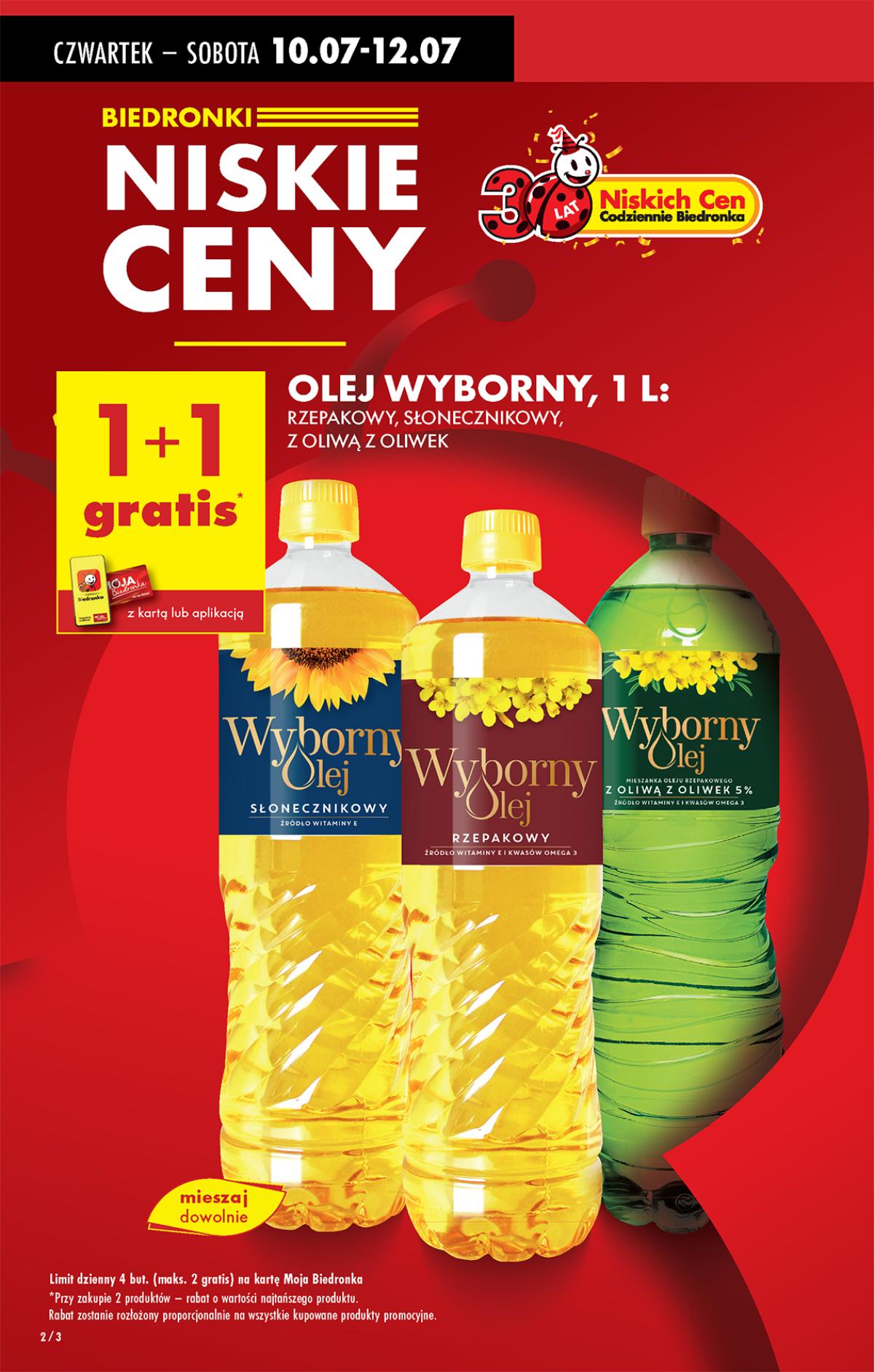 Leták Biedronka Polsko 10.7.-16.7.2025 strana 2