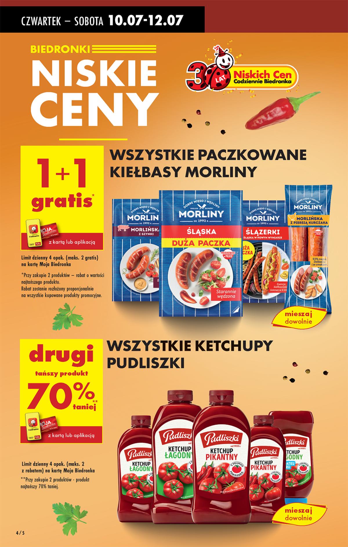 Leták Biedronka Polsko 10.7.-16.7.2025 strana 4