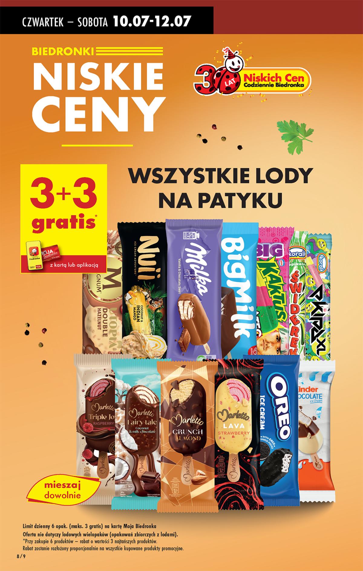 Leták Biedronka Polsko 10.7.-16.7.2025 strana 8