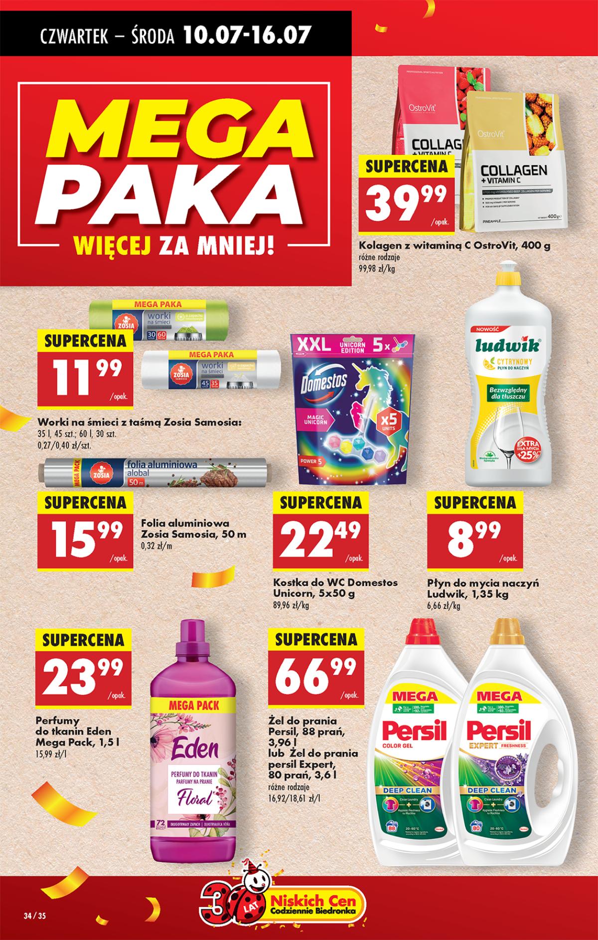 Leták Biedronka Polsko 10.7.-16.7.2025 strana 40