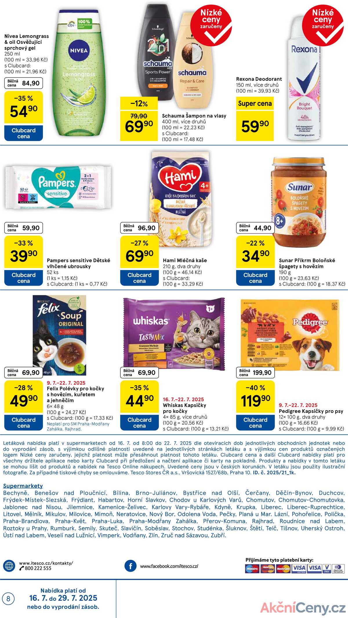 Tesco supermarkety od 16.7. do 22.7.2025 strana 8