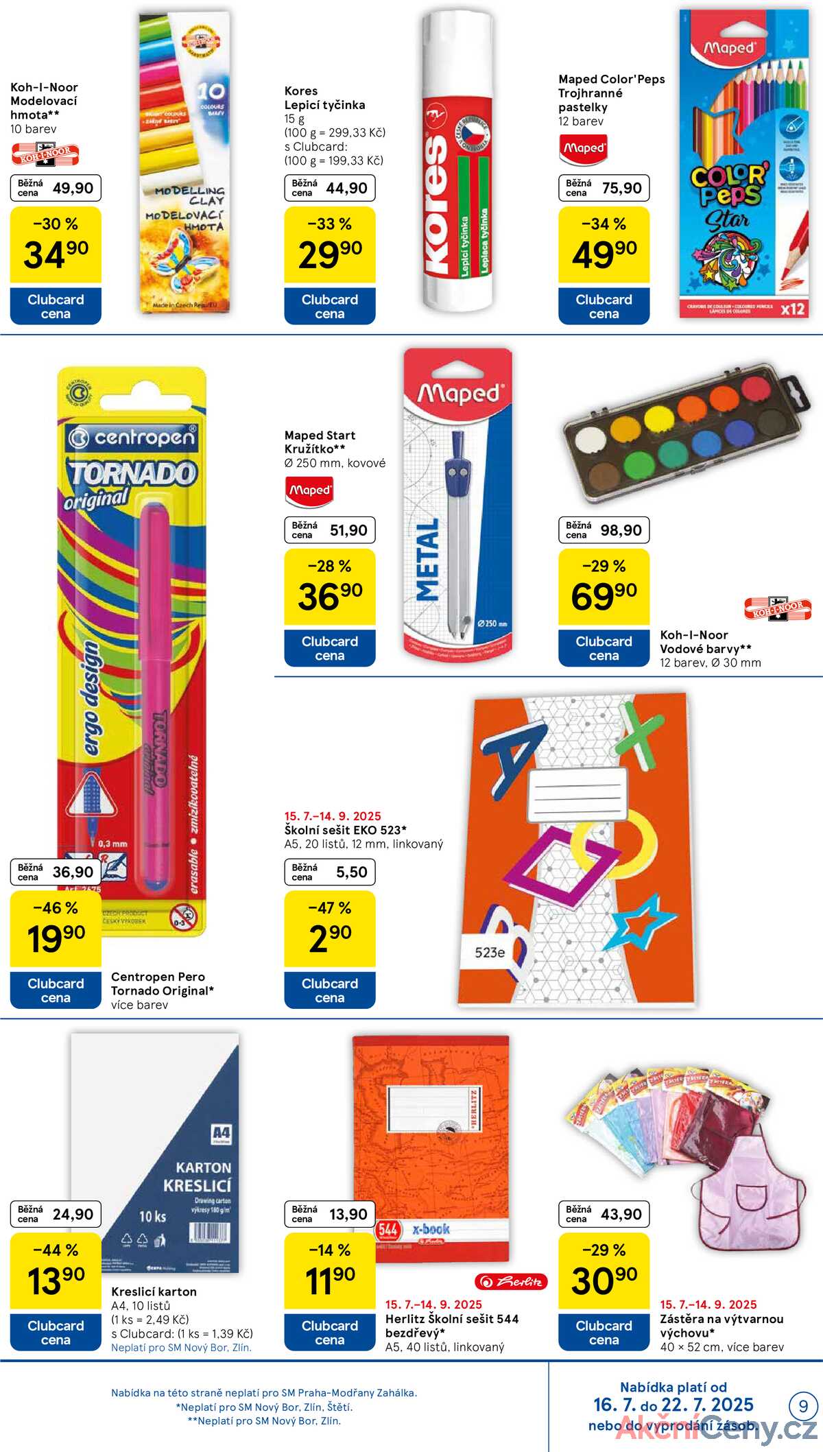 Tesco supermarkety od 16.7. do 22.7.2025 strana 9