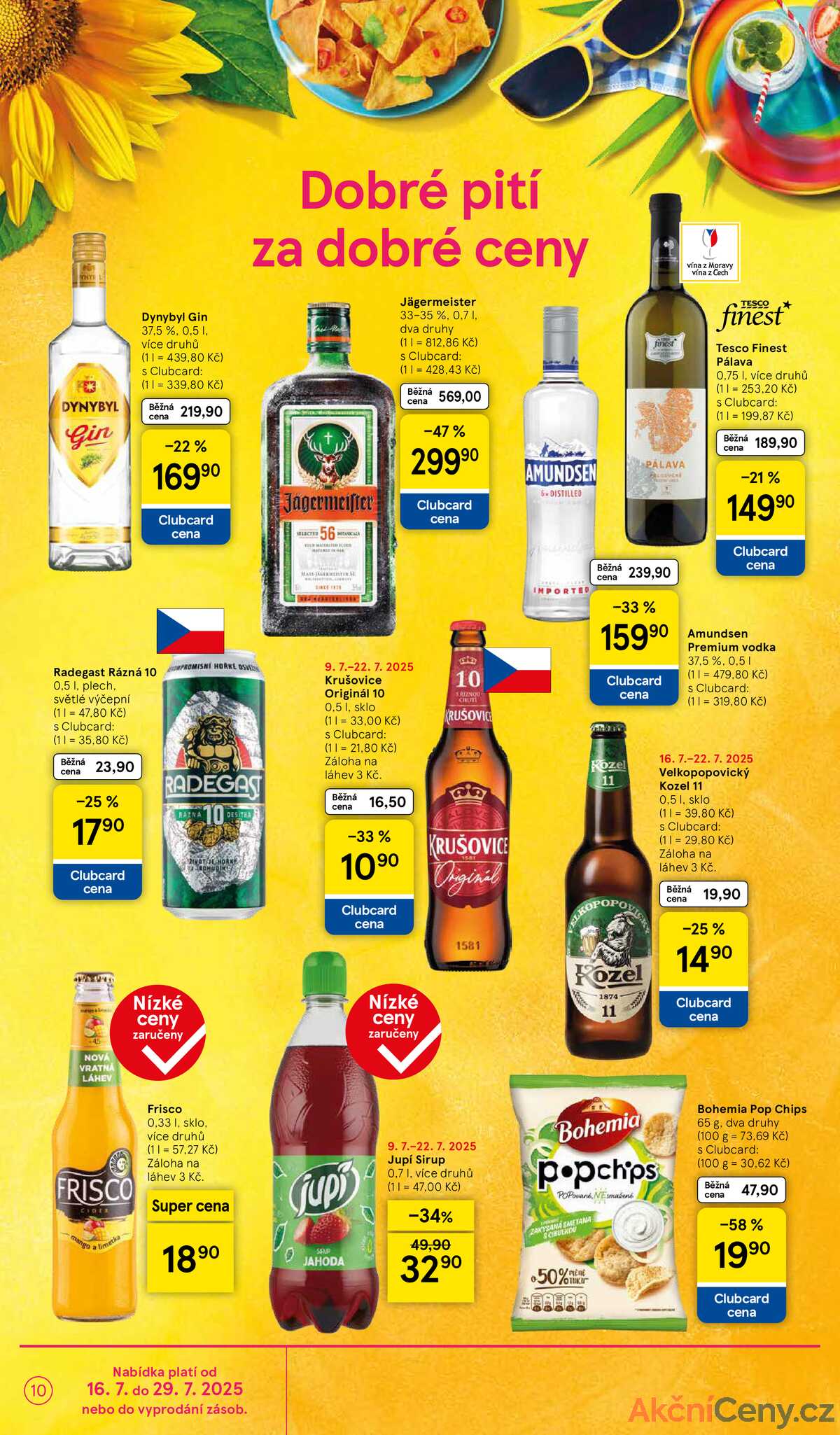Tesco supermarkety od 16.7. do 22.7.2025 strana 10