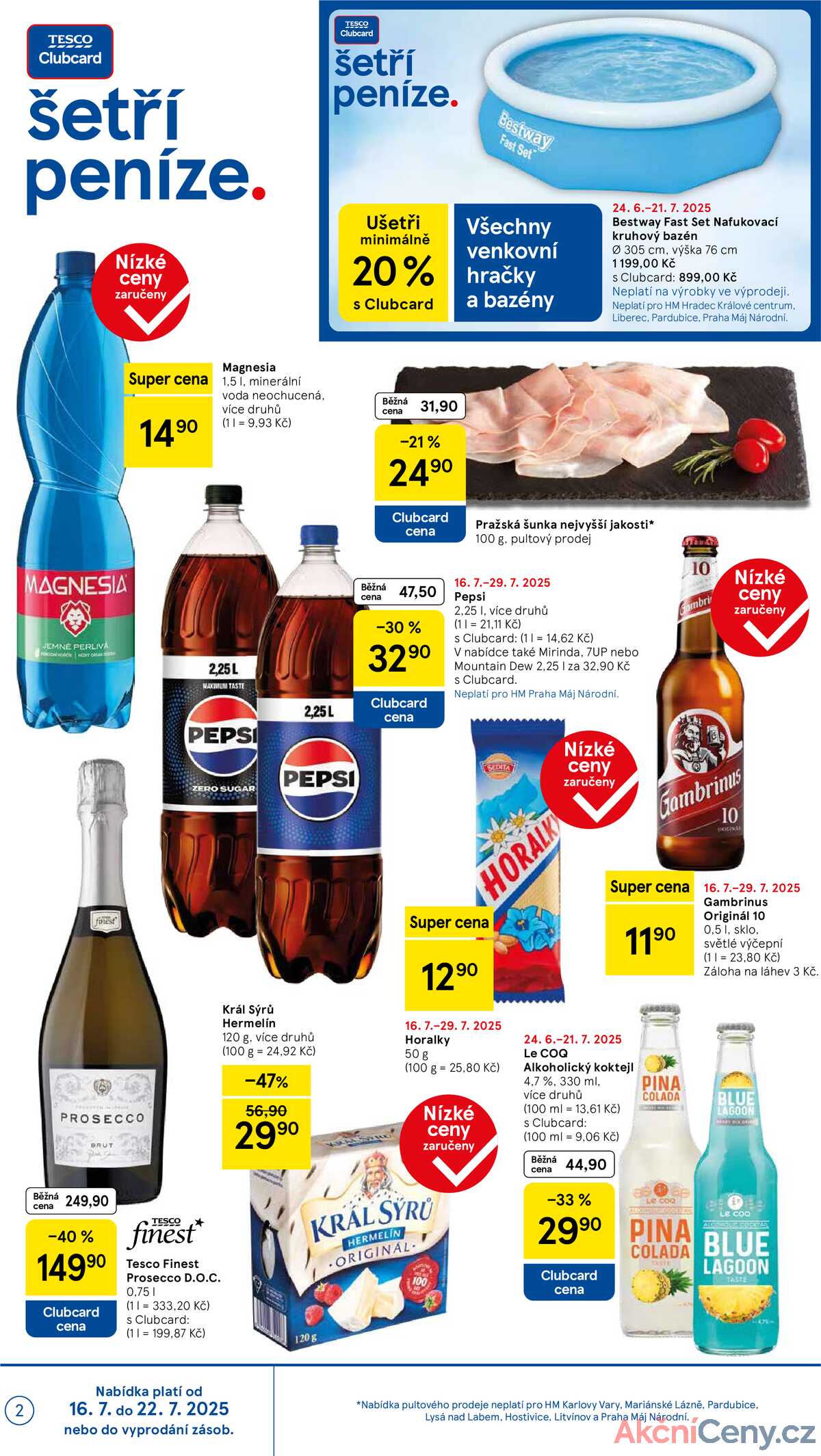 Tesco malé hypermarkety od 16.7. do 22.7.2025 strana 2