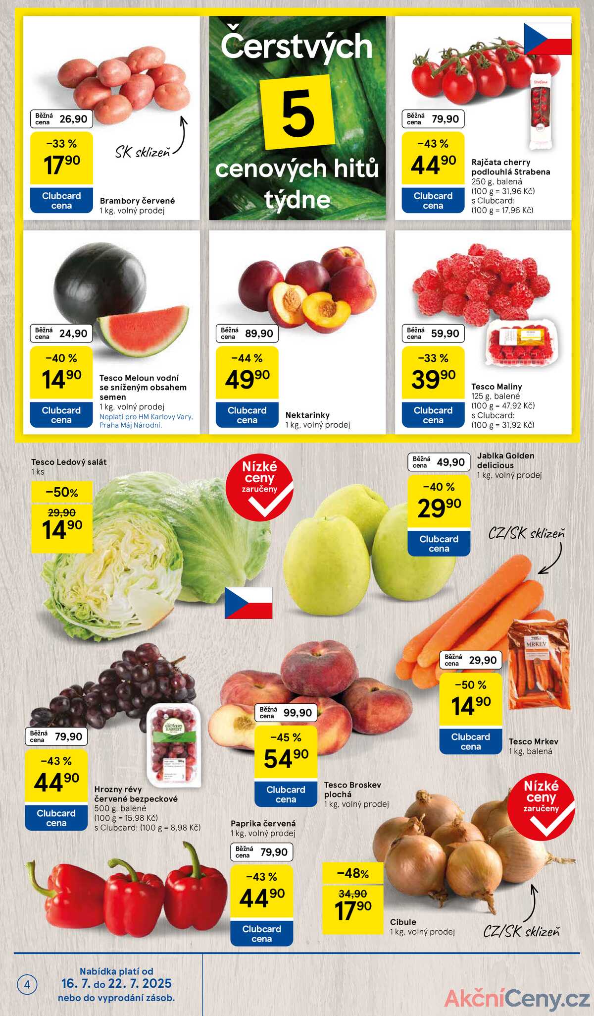 Tesco malé hypermarkety od 16.7. do 22.7.2025 strana 4
