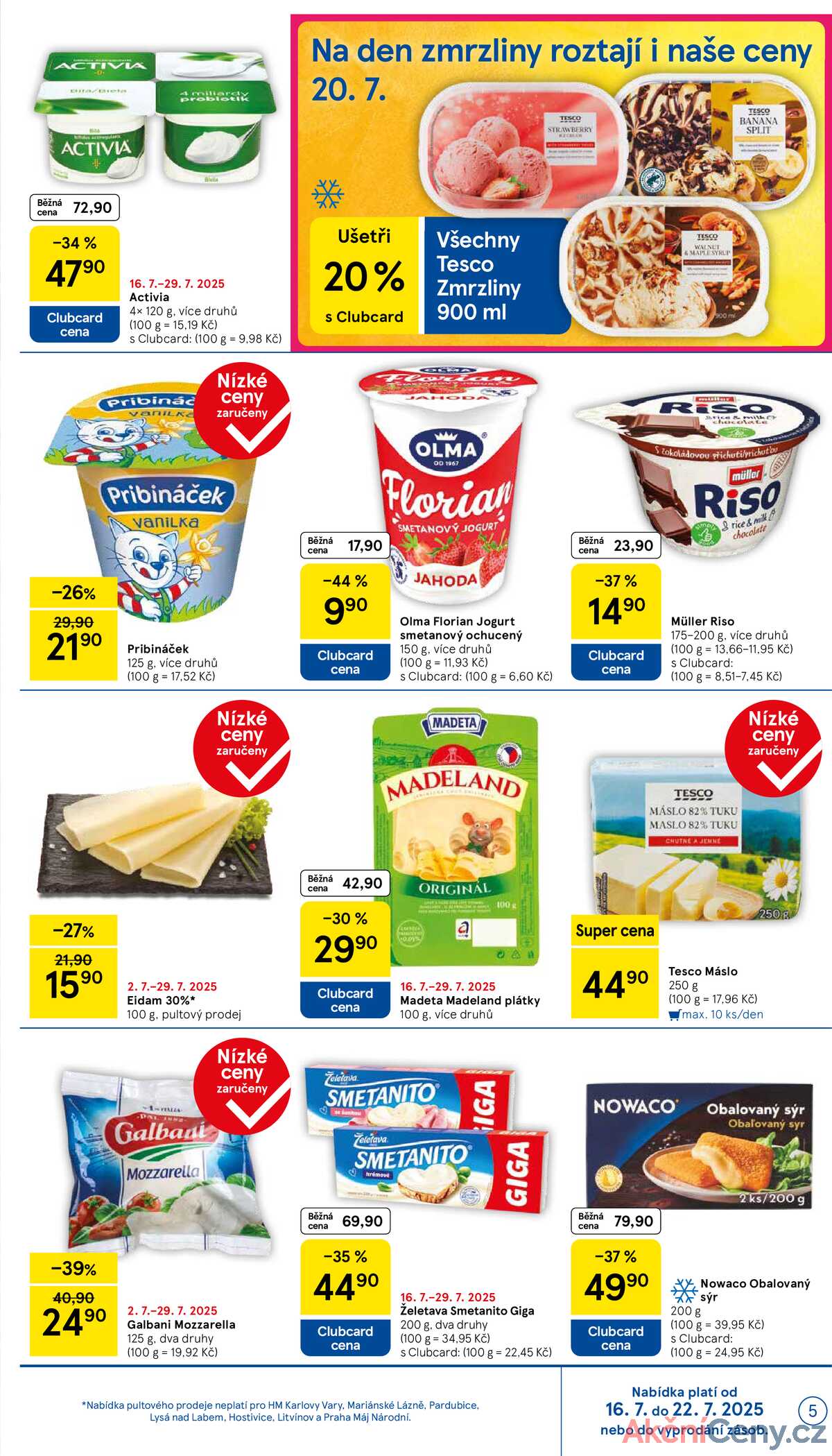 Tesco malé hypermarkety od 16.7. do 22.7.2025 strana 5