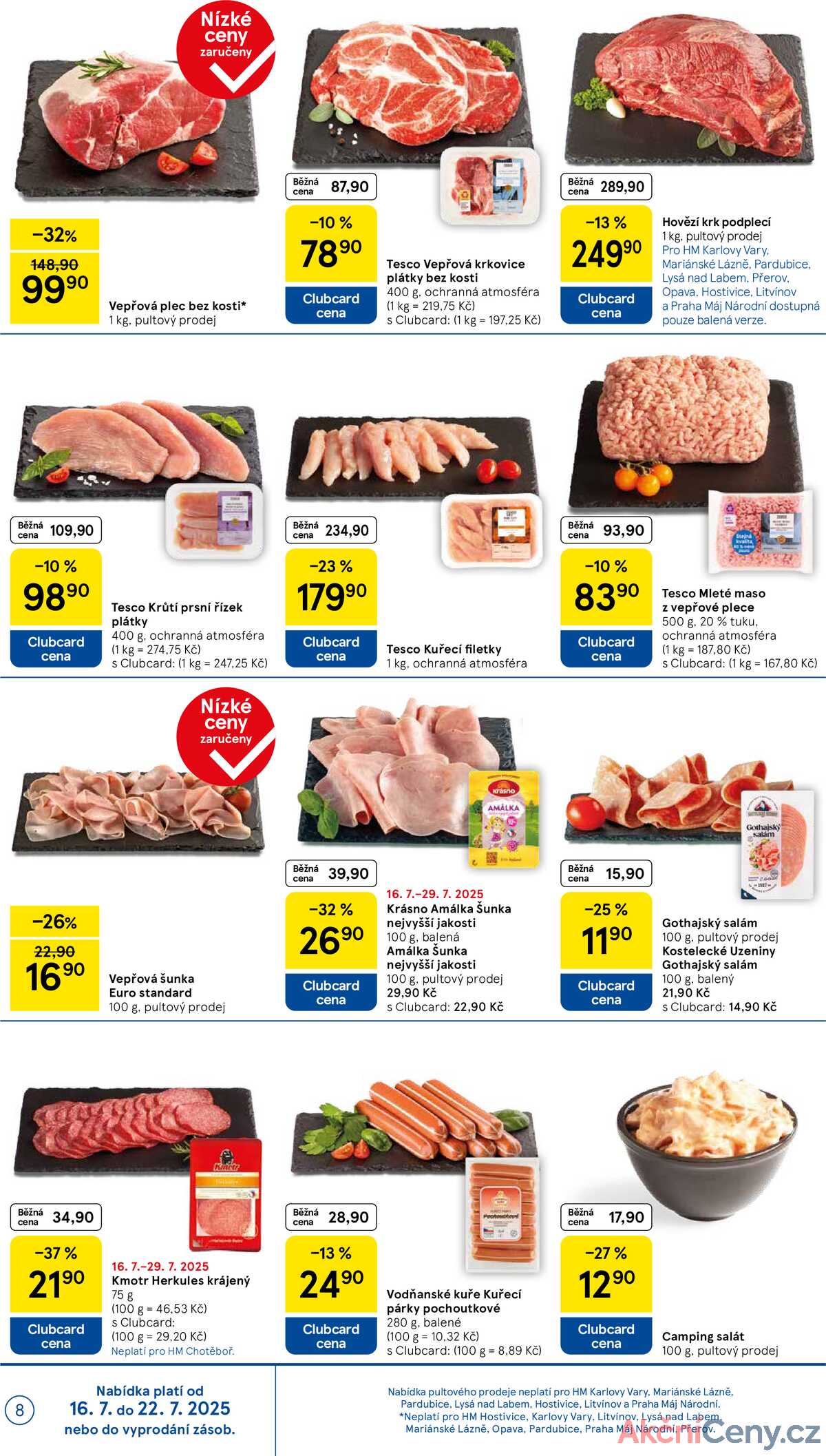 Tesco malé hypermarkety od 16.7. do 22.7.2025 strana 8