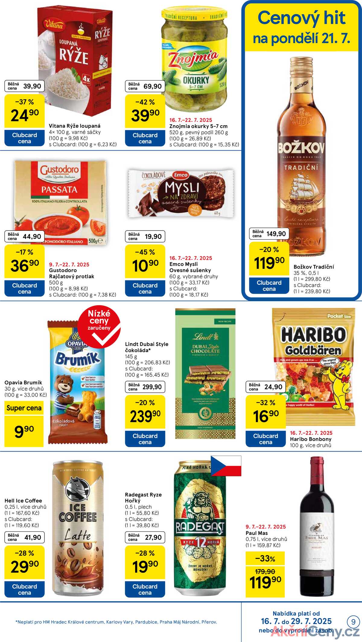 Tesco malé hypermarkety od 16.7. do 22.7.2025 strana 9