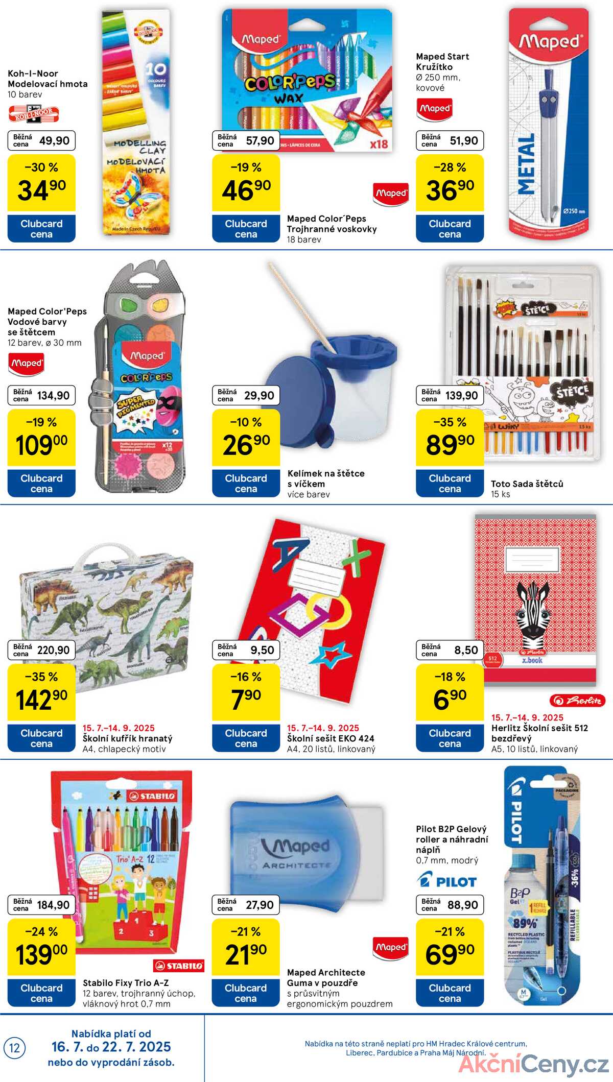 Tesco malé hypermarkety od 16.7. do 22.7.2025 strana 12