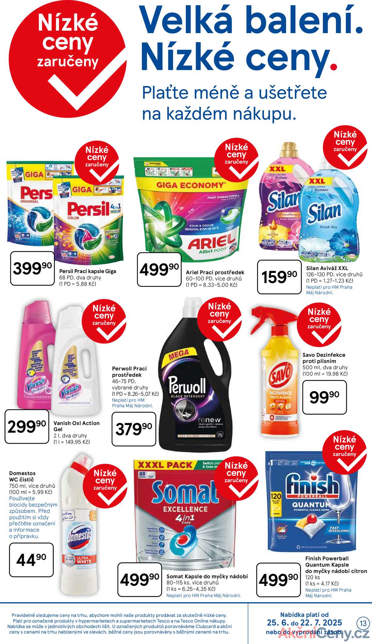 Tesco malé hypermarkety od 16.7. do 22.7.2025 strana 13