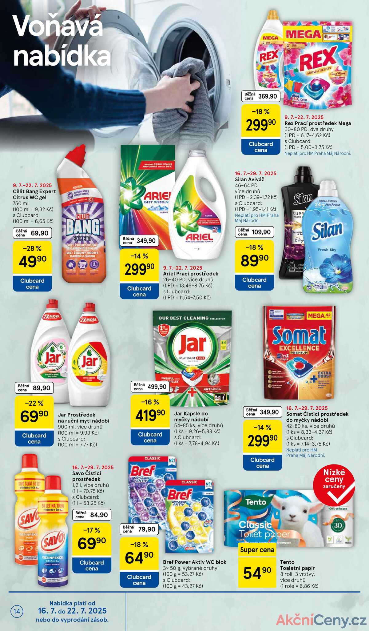 Tesco malé hypermarkety od 16.7. do 22.7.2025 strana 14