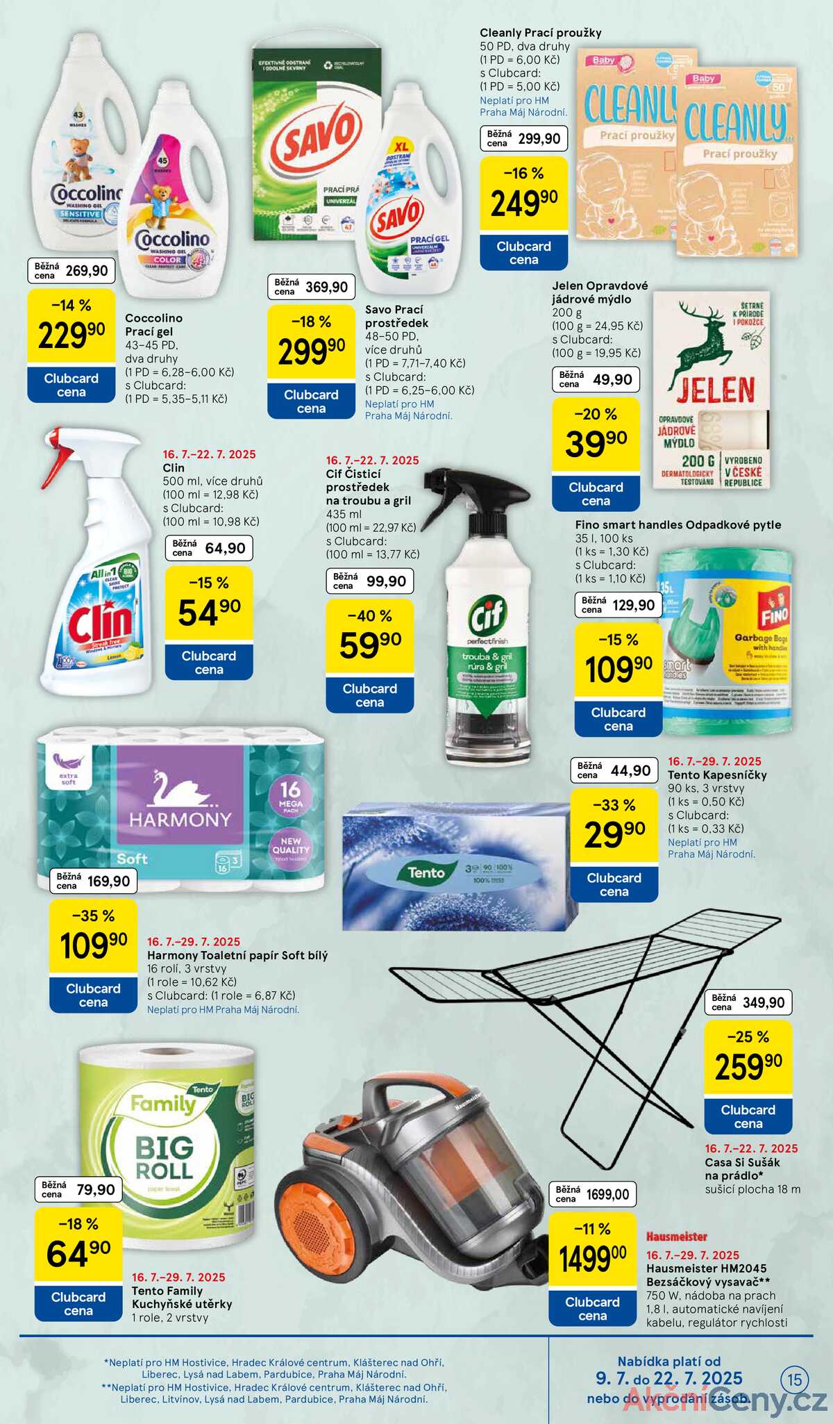 Tesco malé hypermarkety od 16.7. do 22.7.2025 strana 15