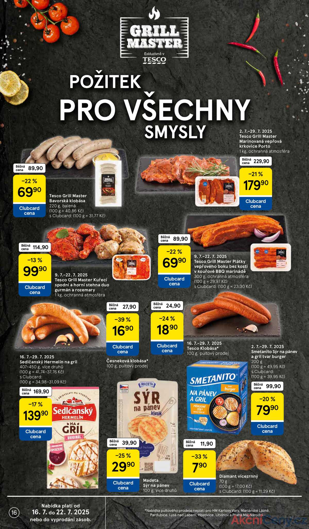 Tesco malé hypermarkety od 16.7. do 22.7.2025 strana 16