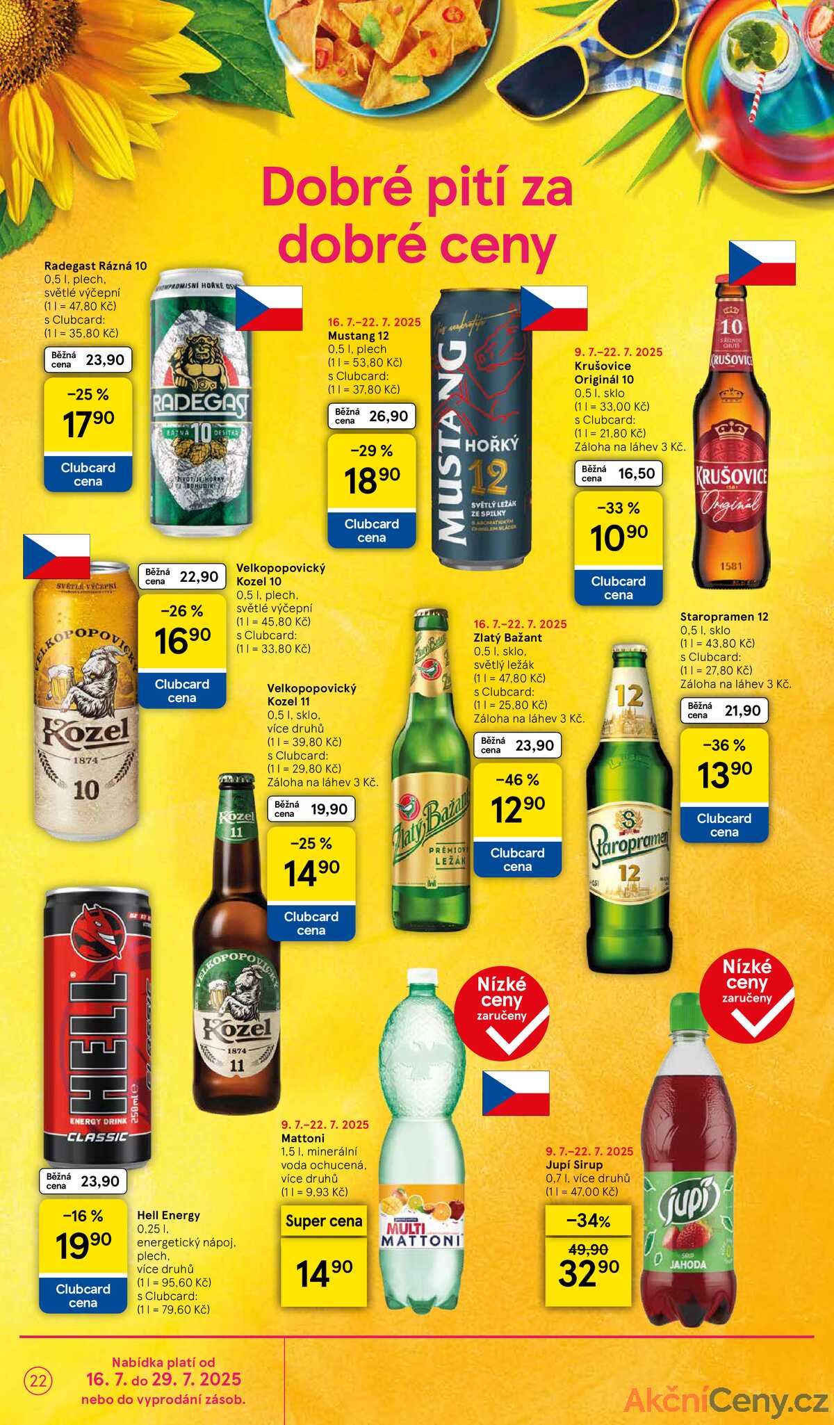 Tesco malé hypermarkety od 16.7. do 22.7.2025 strana 22