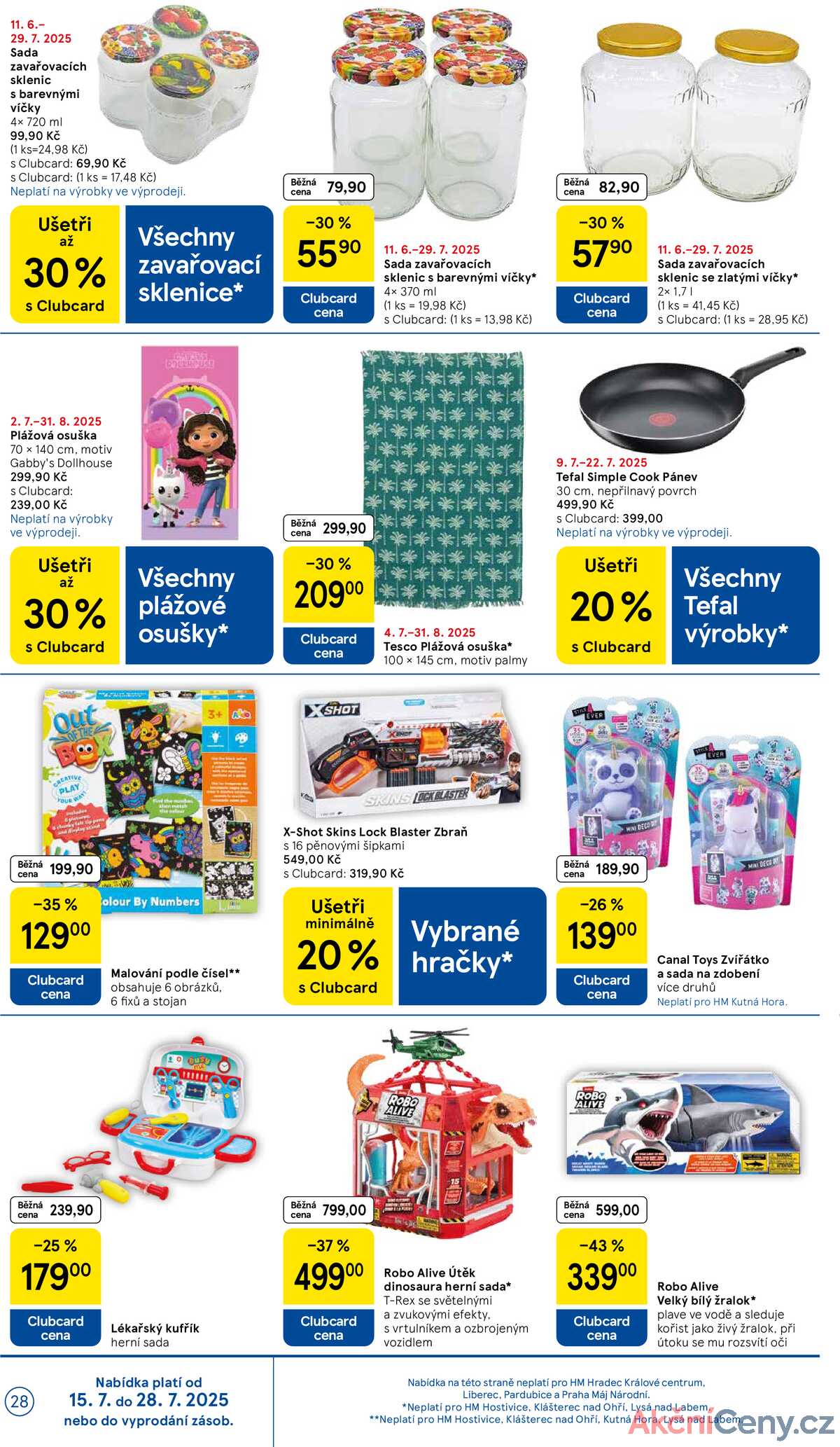 Tesco malé hypermarkety od 16.7. do 22.7.2025 strana 28