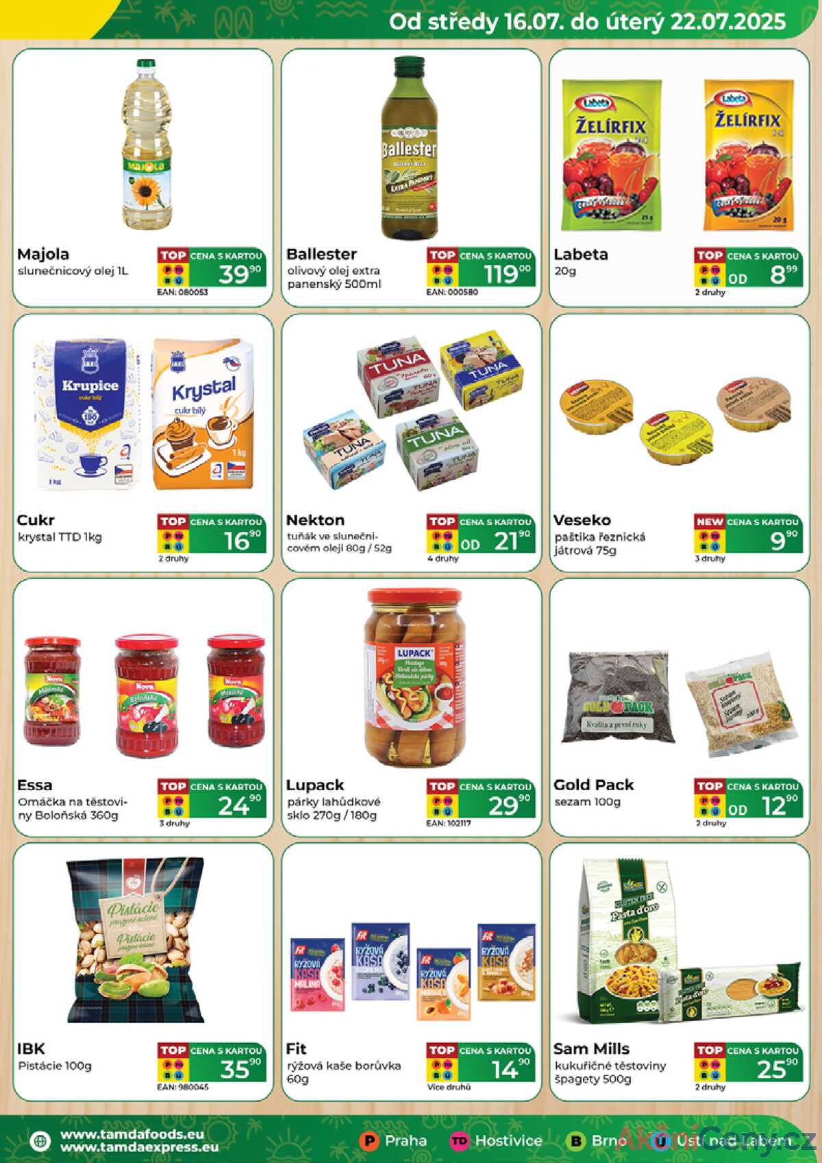 Tamda Foods od 16.7. do 22.7.2025 strana 3