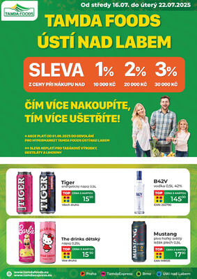 Tamda Foods letáky