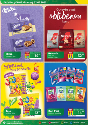 Tamda Foods od 16.7. do 22.7.2025