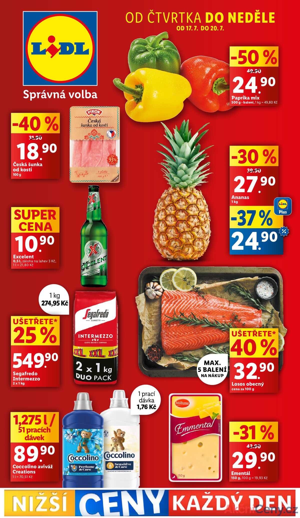 Lidl Čtvrtek od 17.7. do 20.7.2025 strana 1