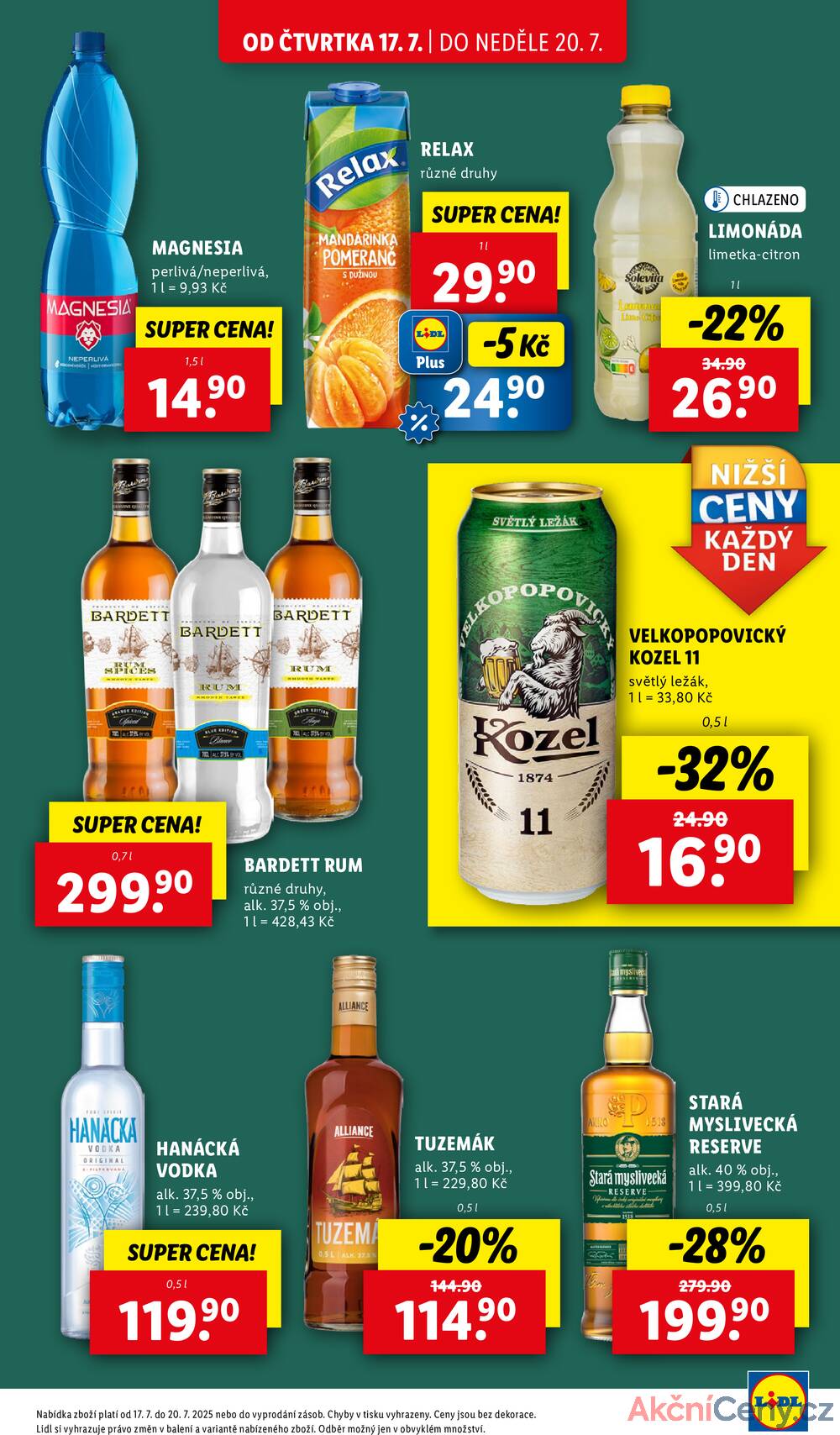 Leták Lidl - Lidl Čtvrtek od 17.7. do 20.7.2025 - strana 23