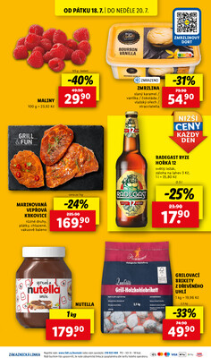 Lidl Čtvrtek od 17.7. do 20.7.2025
