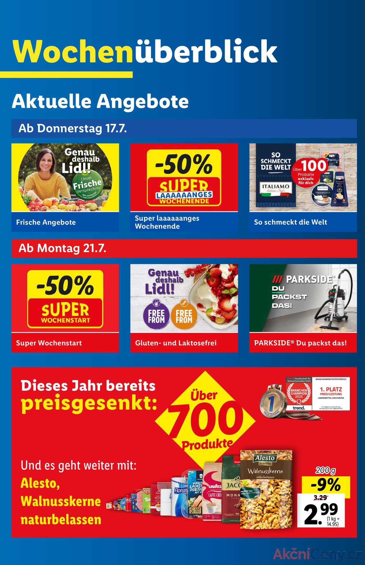Leták Lidl Rakousko 17.7.-23.7.2025 strana 2