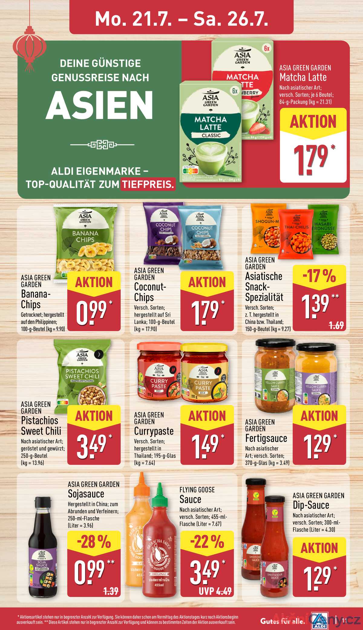 Leták ALDI Německo 21.7.-27.7.2025 strana 11