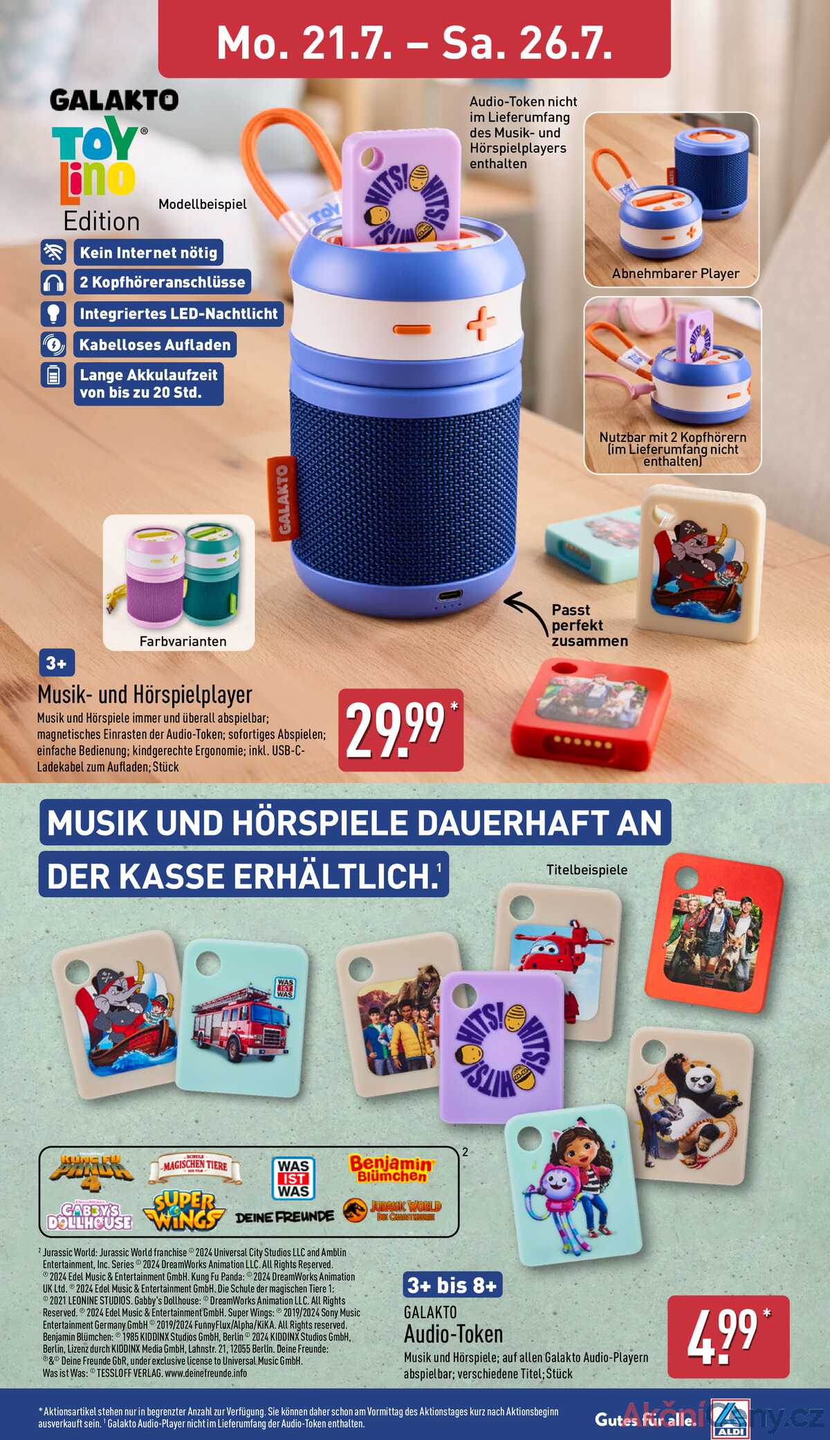 Leták ALDI Německo 21.7.-27.7.2025 strana 40