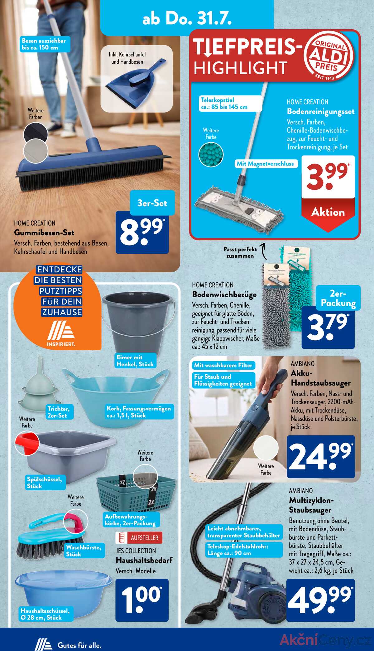Leták ALDI SÜD Německo 28.7.-3.8.2025 strana 10
