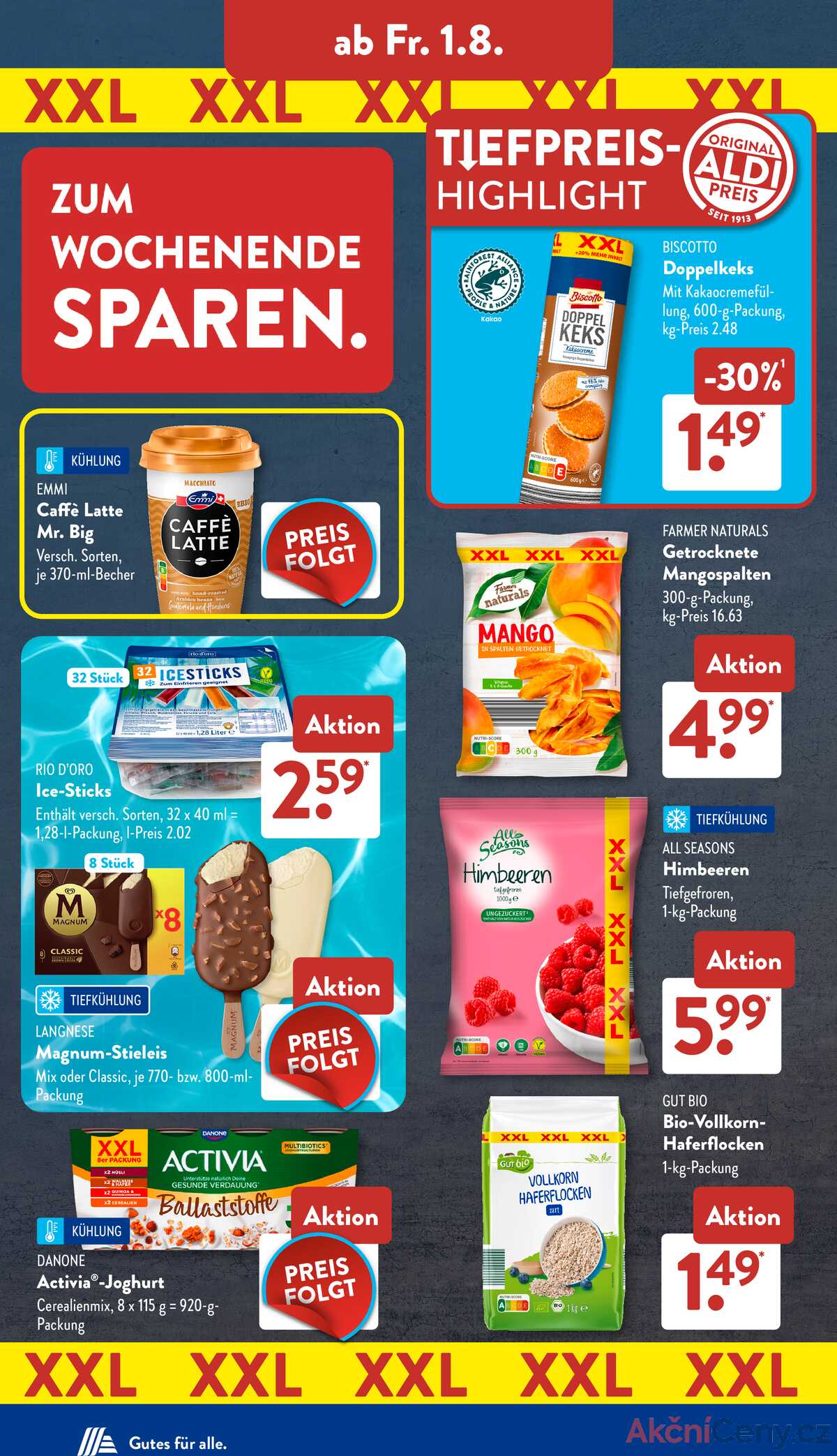 Leták ALDI SÜD Německo 28.7.-3.8.2025 strana 16