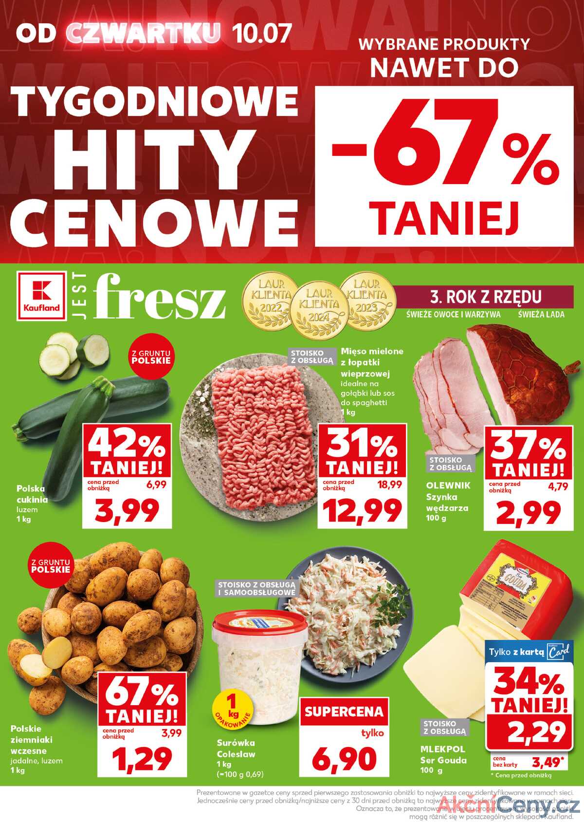 Leták Kaufland Polsko 14.7.-16.7.2025 - Silný start strana 6