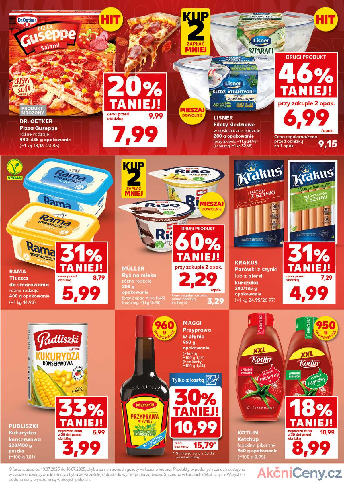Leták Kaufland Polsko 14.7.-16.7.2025 - Silný start strana 7