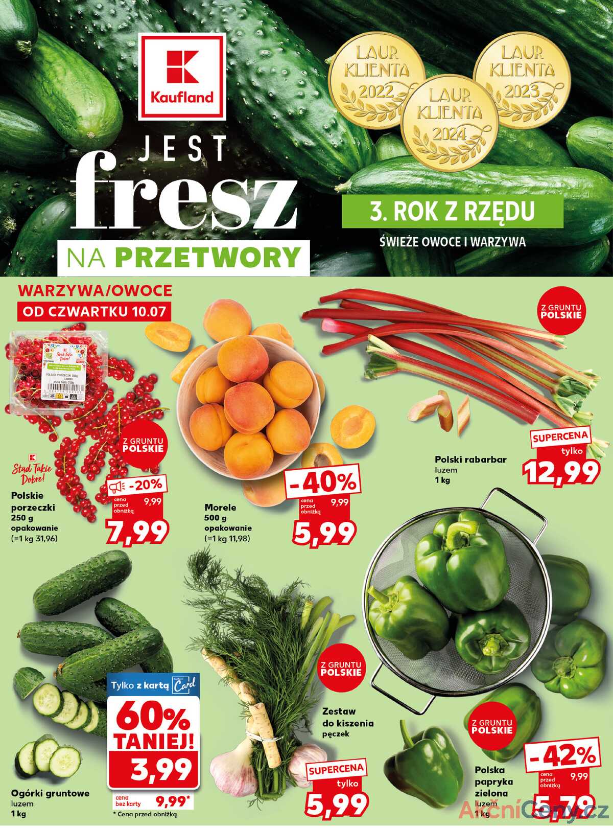 Leták Kaufland Polsko 14.7.-16.7.2025 - Silný start strana 12